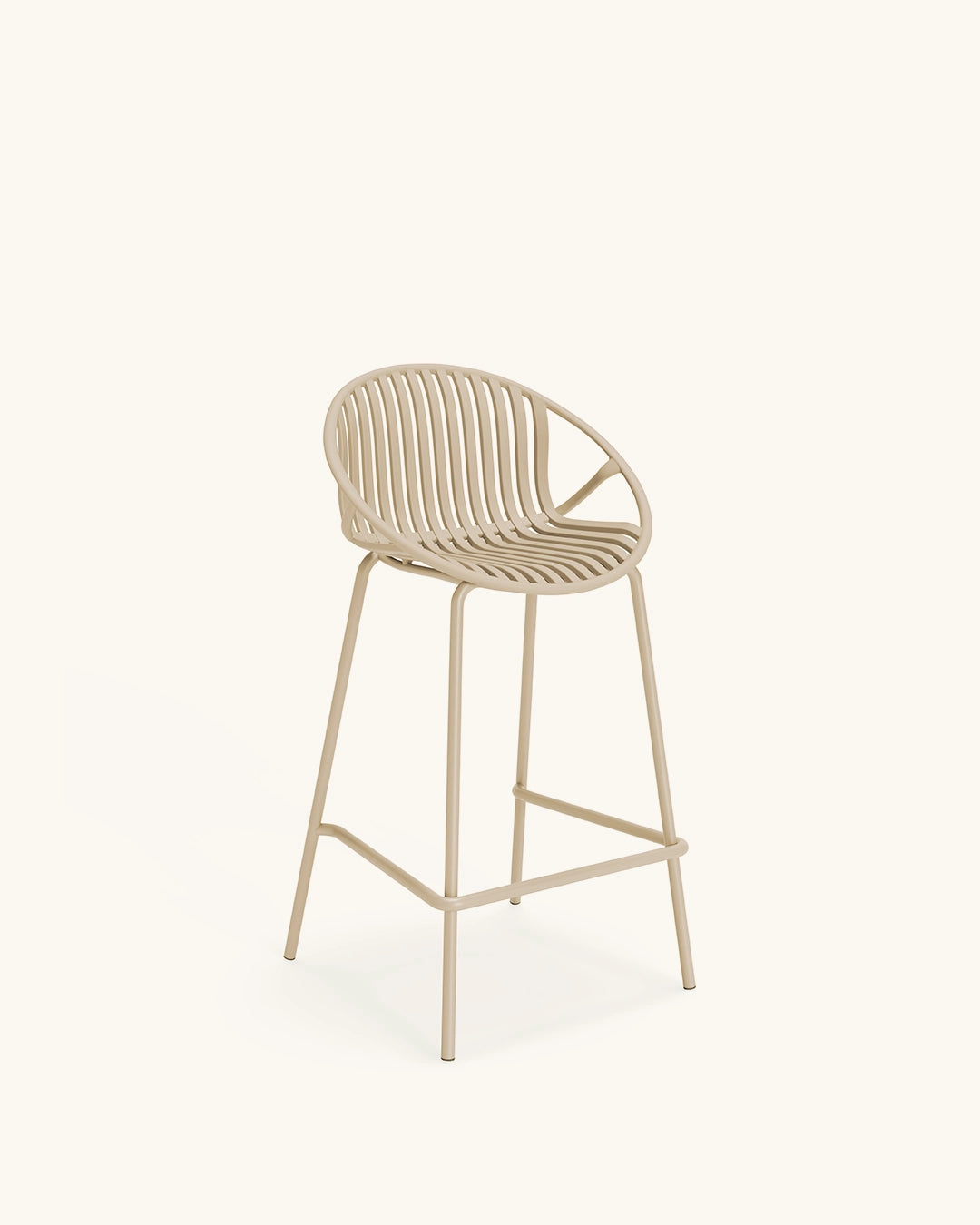 Lou // Beige Pack 2 taburetes