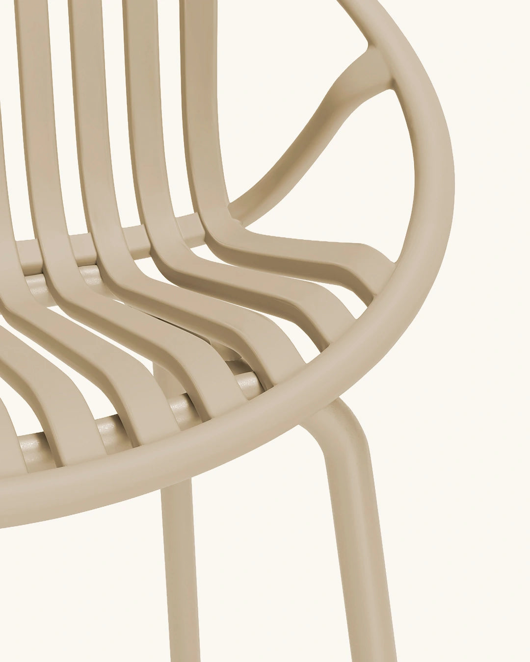 Lou // Beige Pack 2 taburetes
