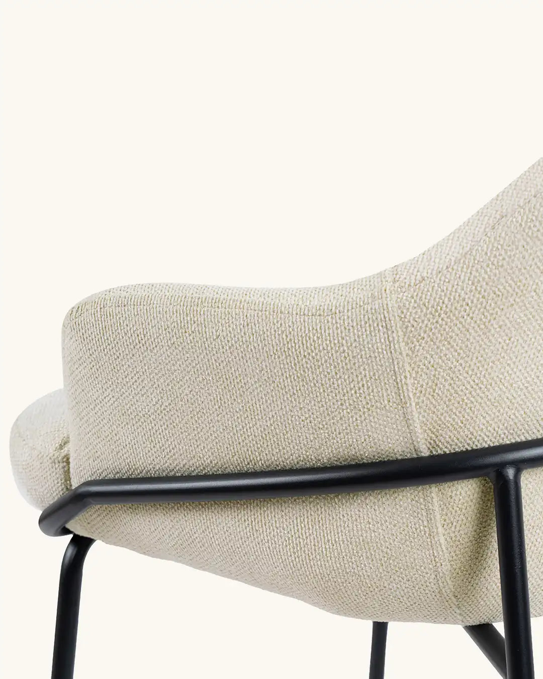Wren // Bege - Preto Pack 2 bancos altos