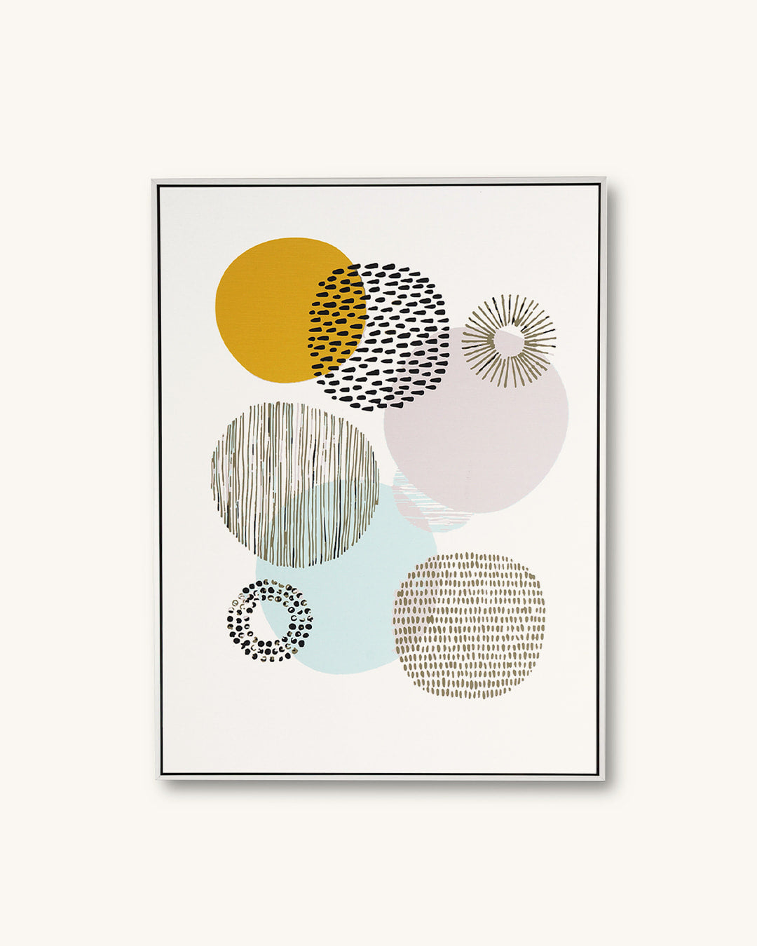 Cuadro abstracto Fireworks2