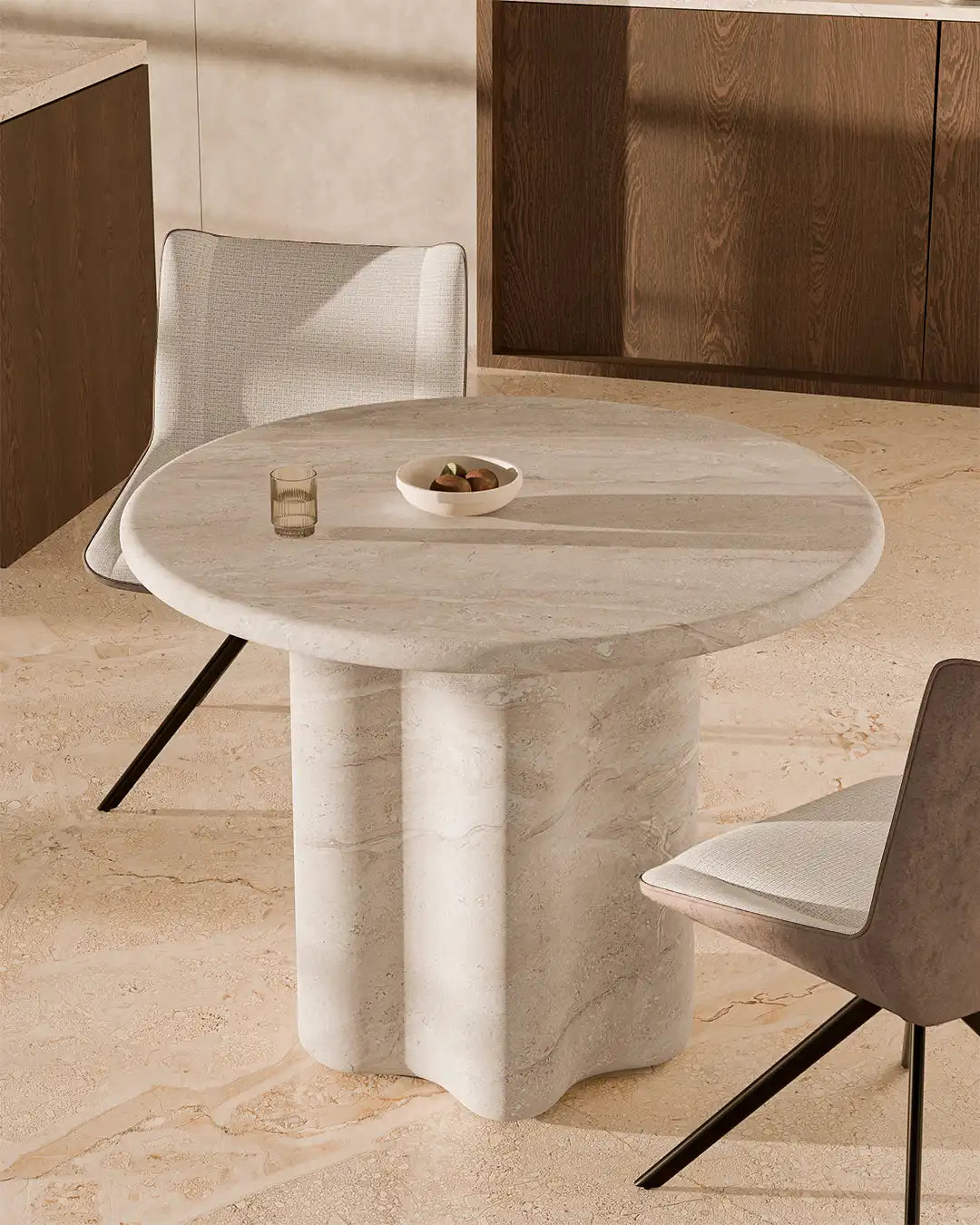 Mesa de jantar redonda Vetta 100