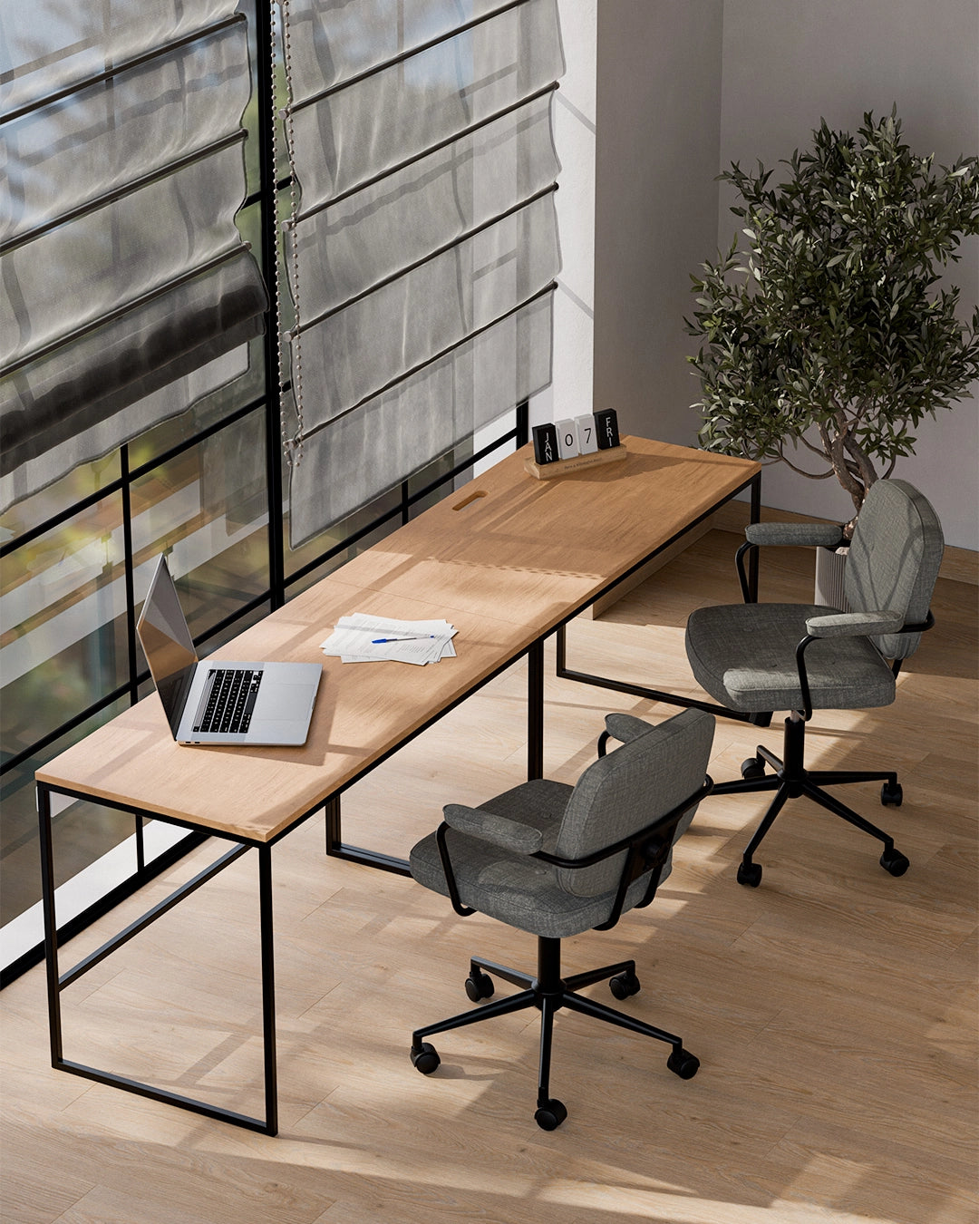 Edina // Gris oscuro