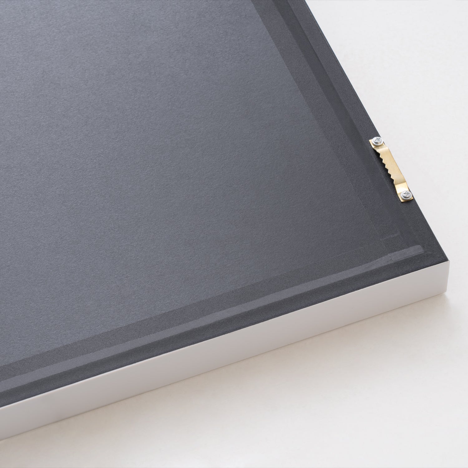 Cuadro abstracto Fireworks1 marco blanco - Vista trasera