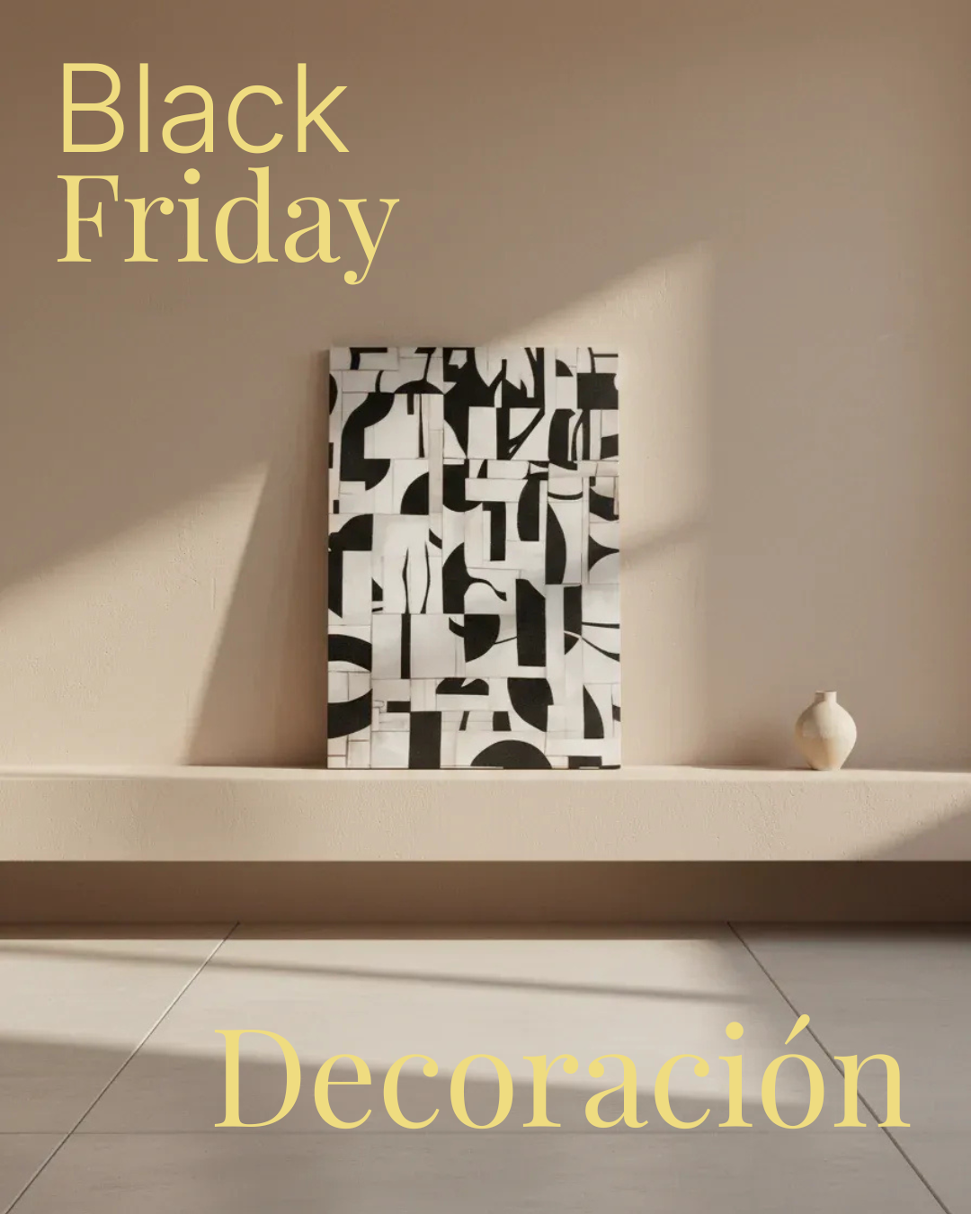 Decoración Black Friday