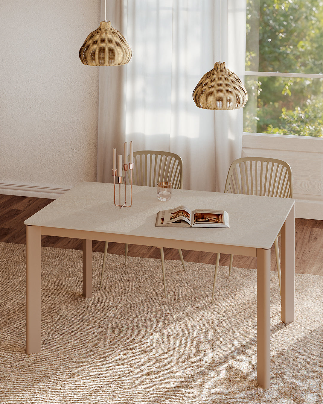 Mesas de porcelánico