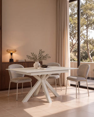 Enrica // Travertino -Bege 160-220cm