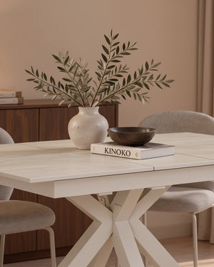 Enrica // Travertino -Bege 160-220cm