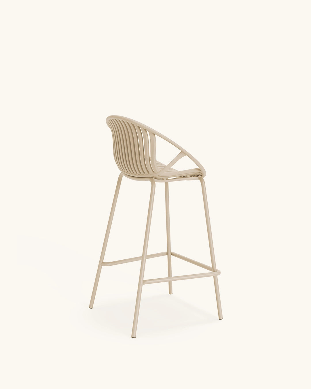 Lou // Beige Pack 2 taburetes