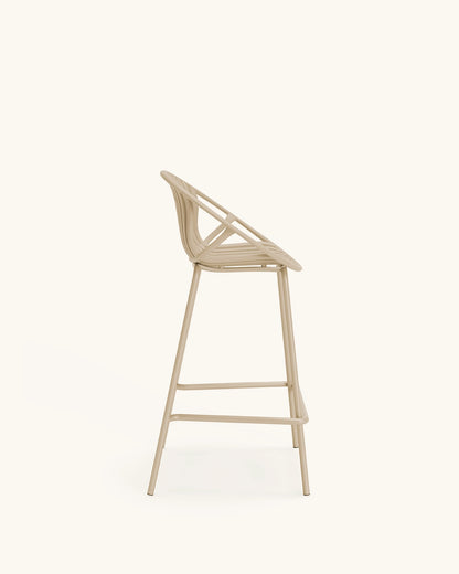Lou // Beige Pack 2 taburetes