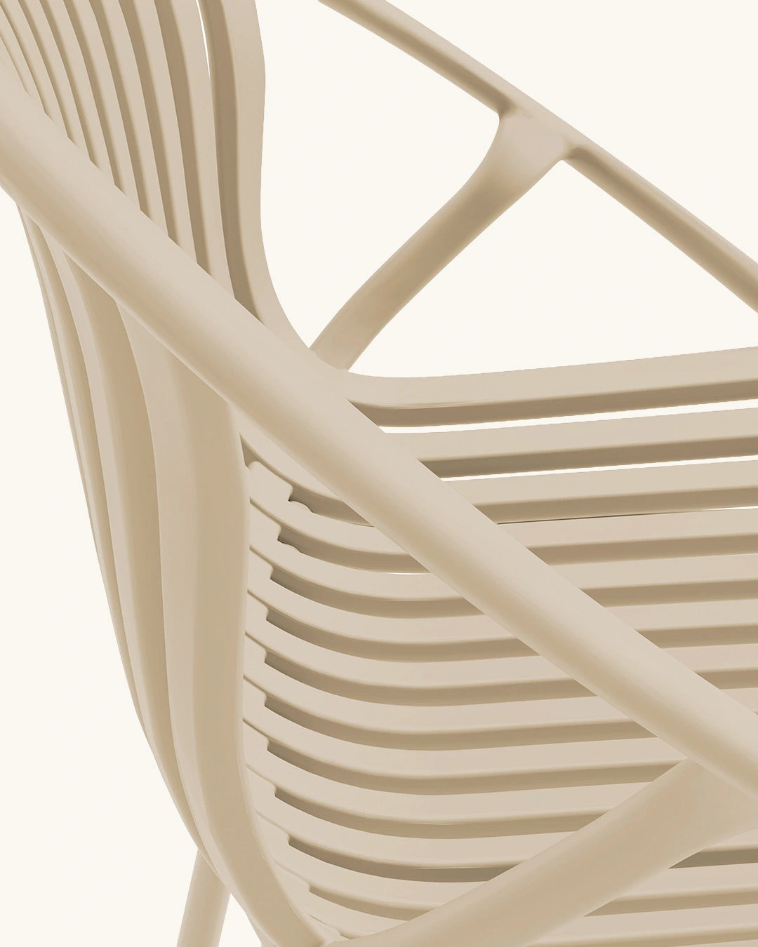 Lou // Beige Pack 2 taburetes