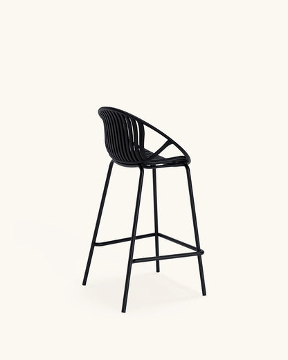 Lou // Negro Pack 2 taburetes