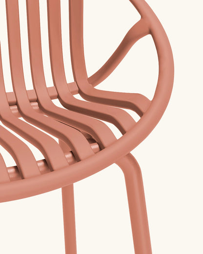 Lou // Terracota Pack 2 taburetes