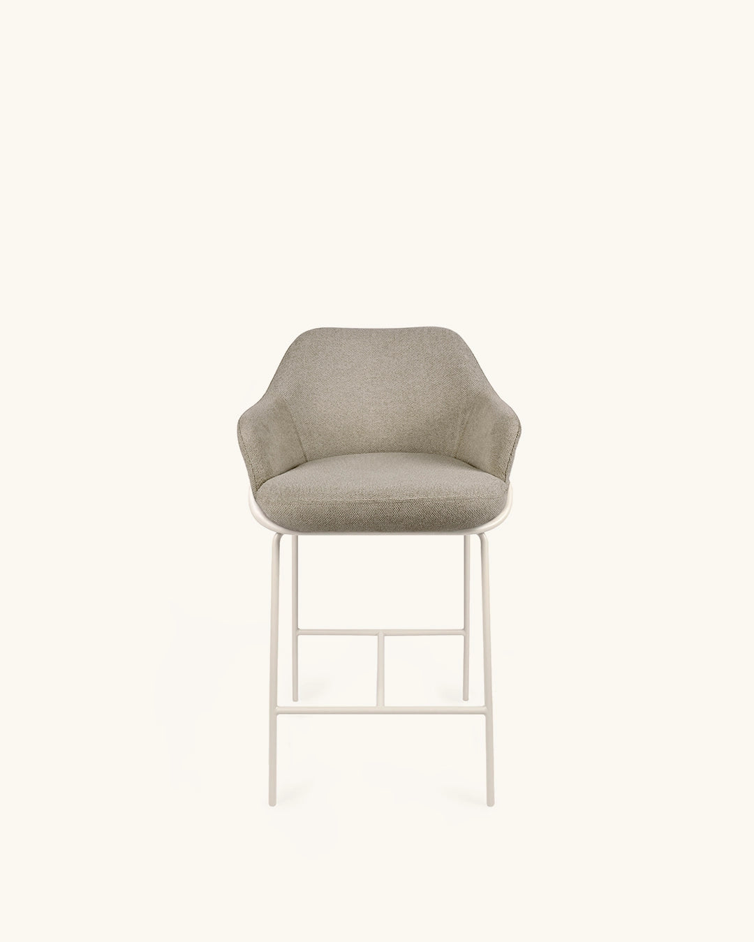 Wren // Taupe - Bege Pack 4 bancos altos