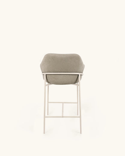 Wren // Taupe - Bege Pack 4 bancos altos