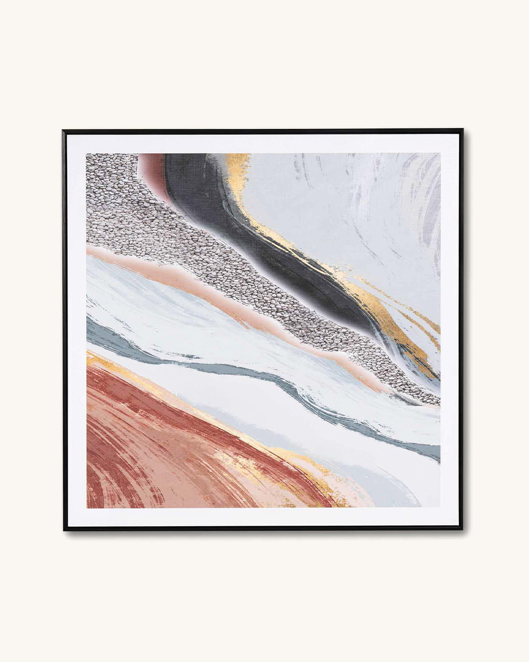 Pintura abstrata Land2