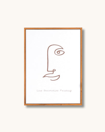 Pintura facial minimalista de Picasso