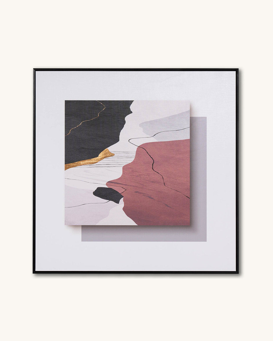 Pintura abstrata Shade2