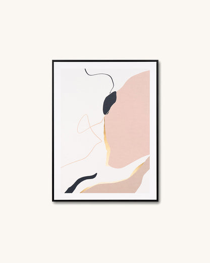 Pintura abstrata Wave1