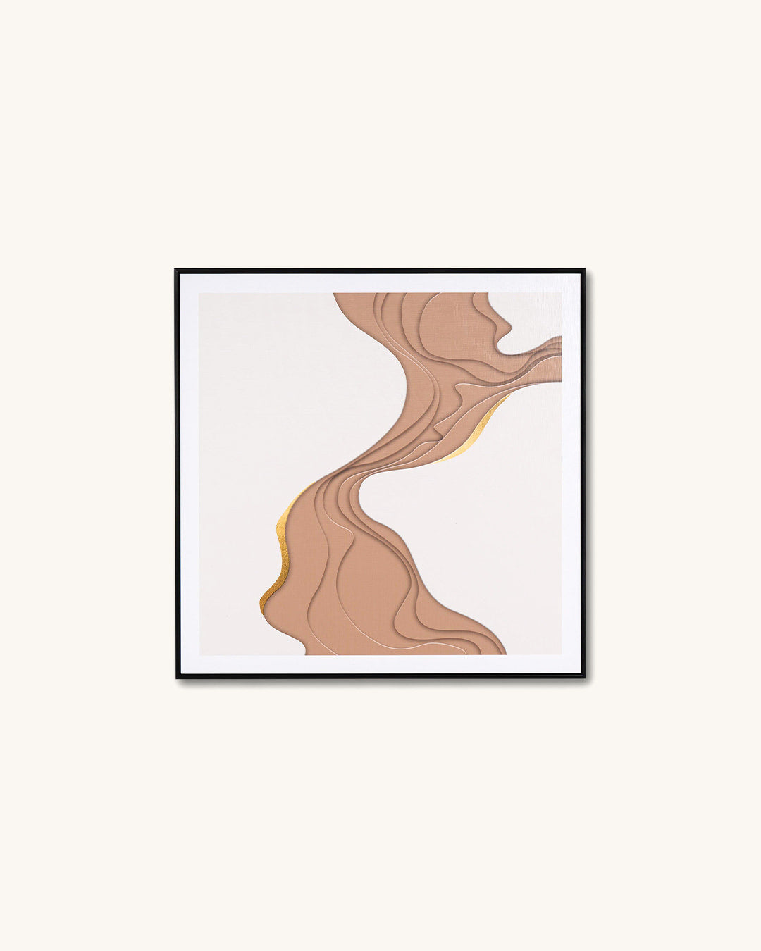 Pintura abstrata Wave2