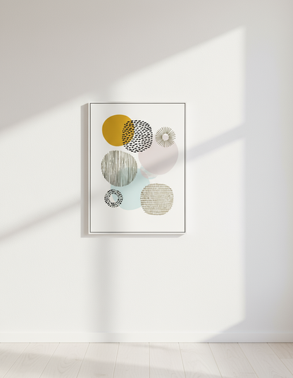 Cuadro abstracto Fireworks2