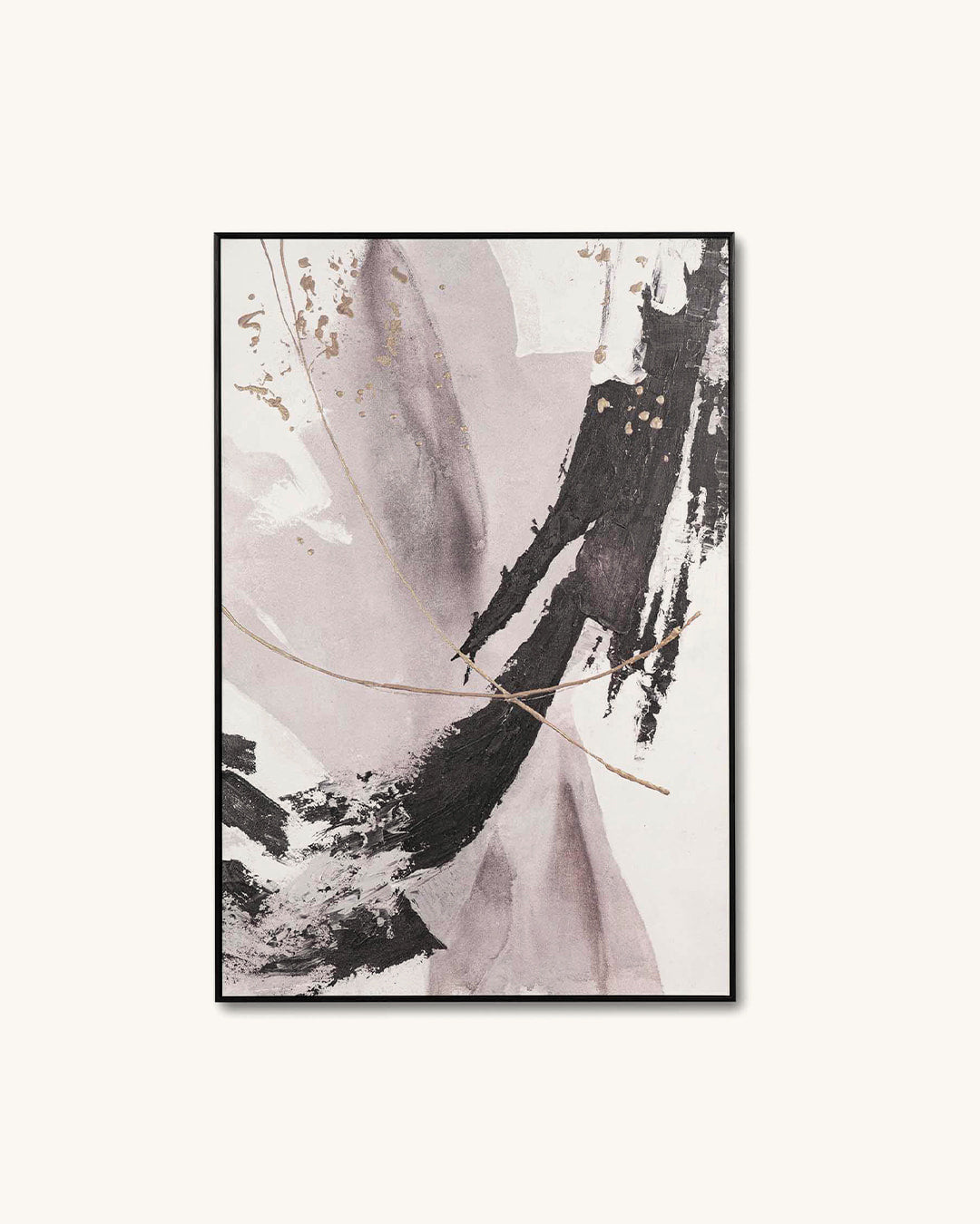 Pintura abstrata Bang