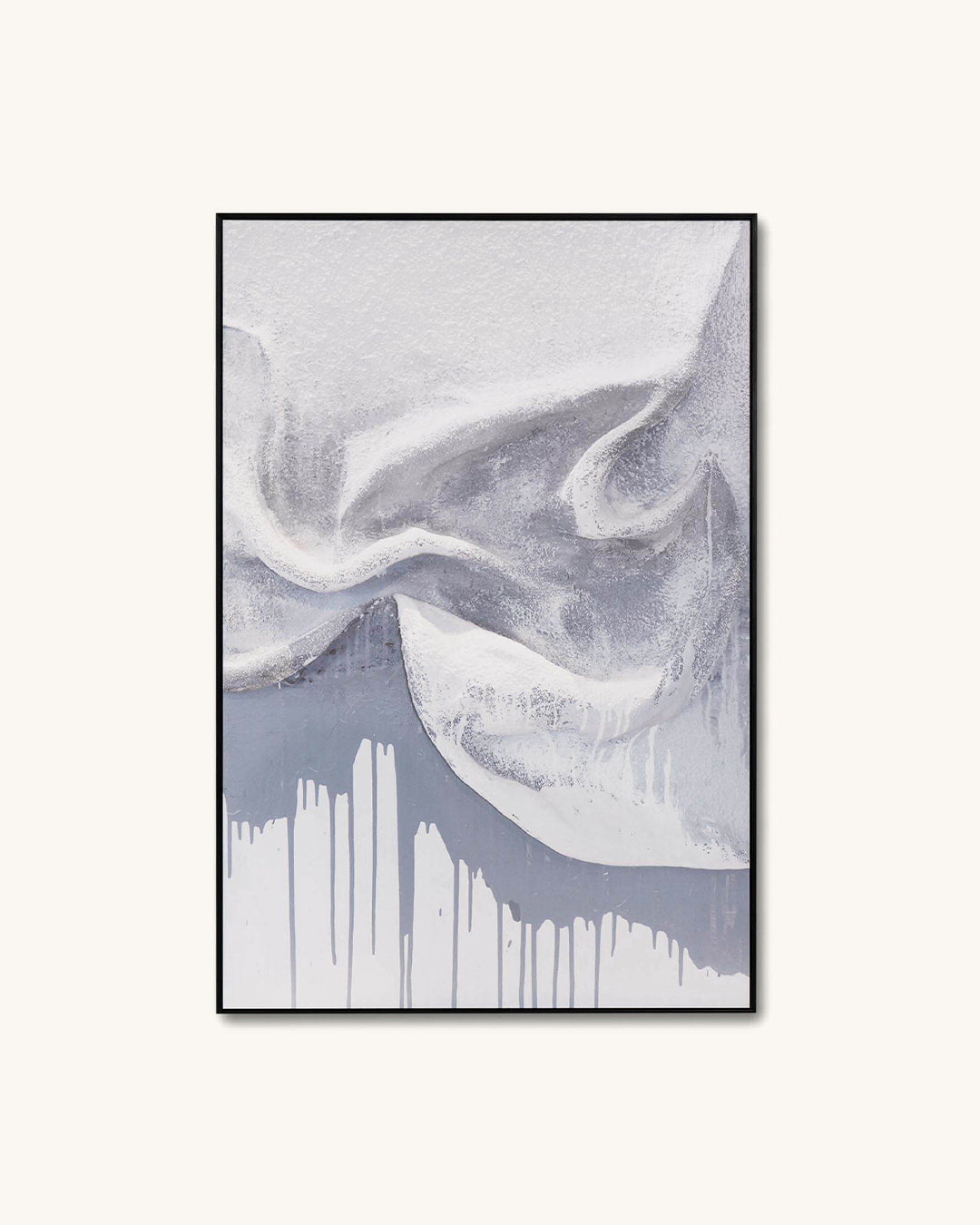 Folha de pintura abstrata