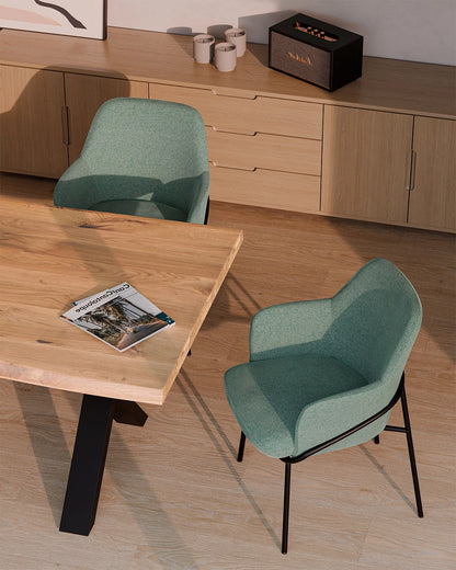 Mesa de comedor Neysa 220 negro