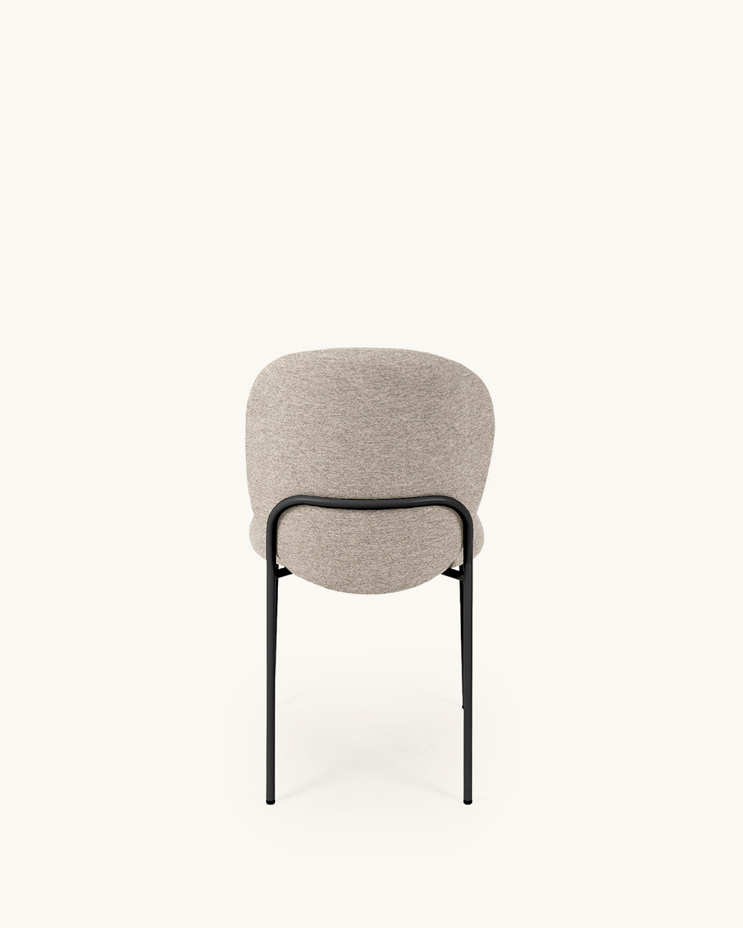 Veda // Taupe-Preto Pack 2 Cadeiras