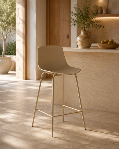 John // Beige Pack 2 taburetes