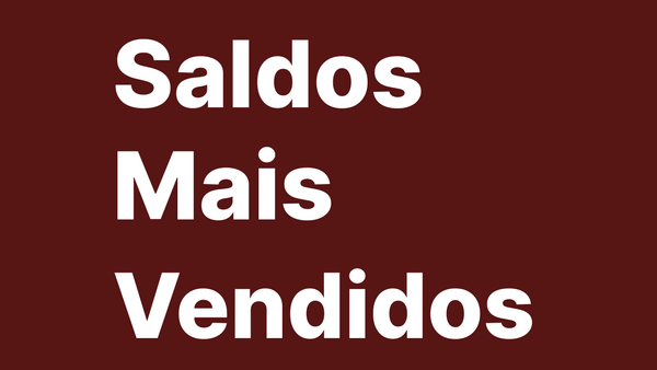 Mais vendidos
