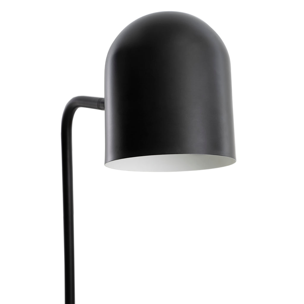 Lámpara de pie Shaurya negro - Detalle pantalla