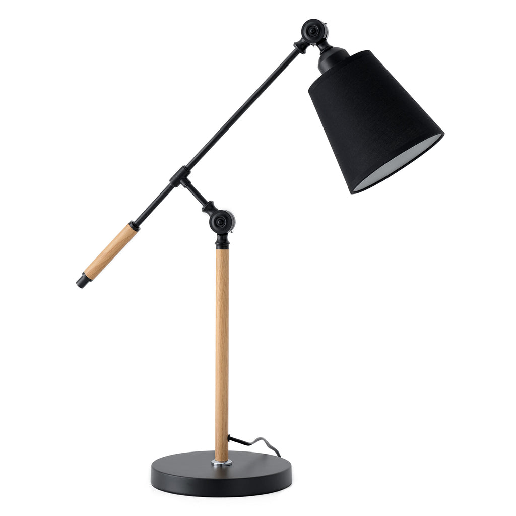 Lámpara de mesa Tulsi negro - Perspectiva frontal