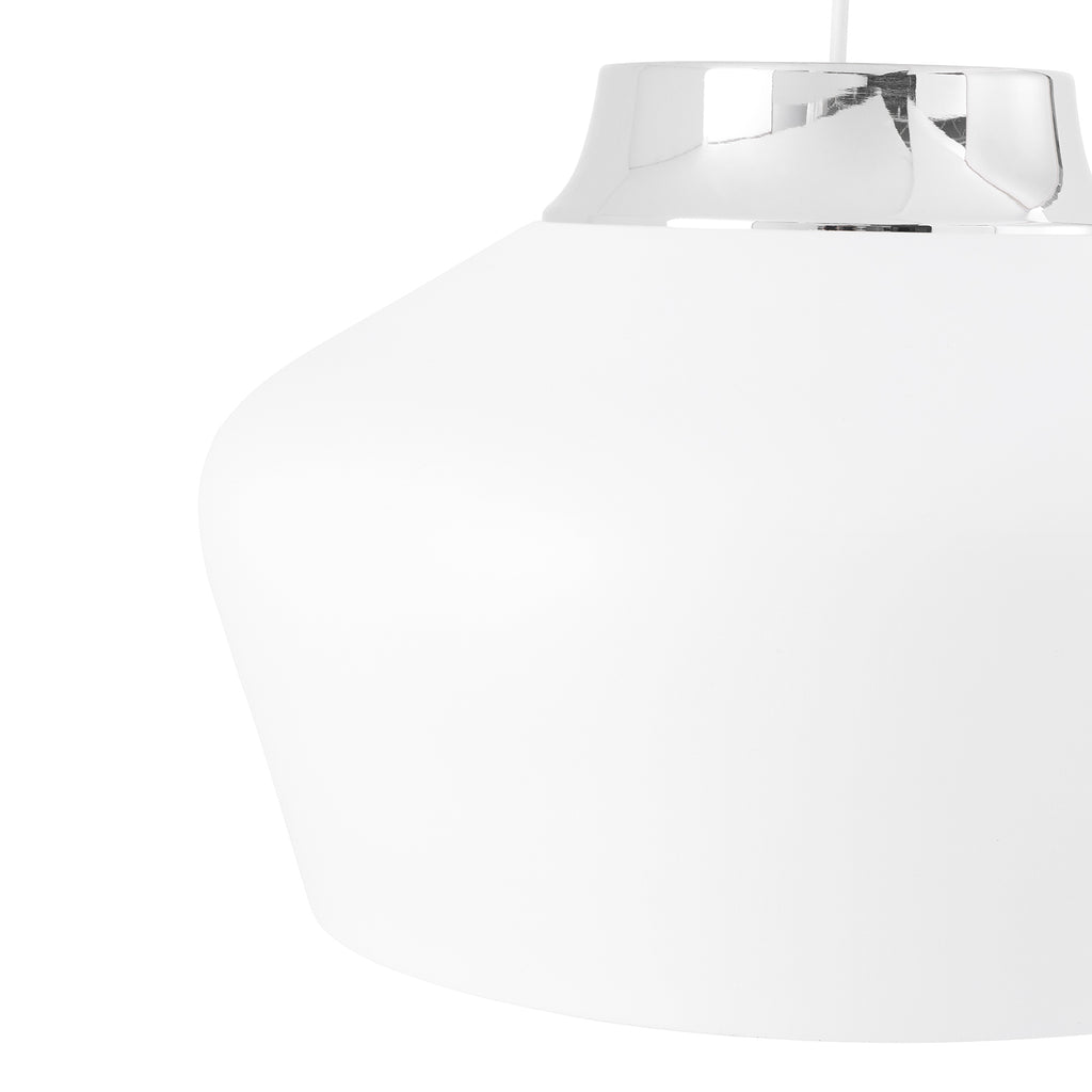 Lámpara de techo Nikit blanco - Detalle pantalla